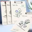 Clipboard AFTEROF, Thư mục tập tin INS Floral A4 đa chức năng, Kẹp giấy kiểm tra kim loại chất lượng cao Học sinh