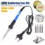 HL 220v 60w Hàn Sắt Oril Bộ Hàn Điện Nhiệt Độ Có Thể Điều Chỉnh Ph Cắm Heavy Duty Cho Gia Đình Sửa Chữa Mạch Dụng Cụ Hàn LMWU