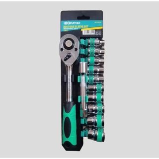 Bộ tuýp 12 chi tiết 1/2 CR-V mở bu lông đa năng sửa chữa ô tô máy móc cần siết 25cm tiện dụng