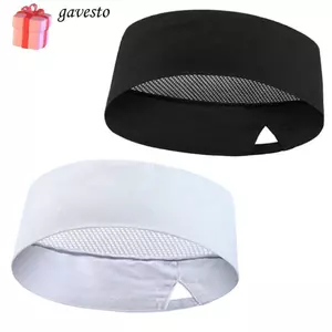 Mũ làm việc GAVESTO, Mũ đầu bếp mỏng phong cách Hàn Quốc Nhật Bản, Phụ kiện nấu ăn Mũ phẳng dày thoáng khí Ăn uống