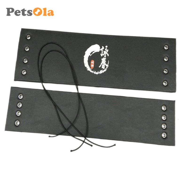 Da PU Dummy Pad Võ Thuật Bảo Vệ Cho Gỗ Dummy Wing Chun Kung Fu Boxing Gear