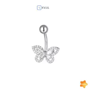 Rốn Titan Nhiều Phong Cách Bướm Trang Sức Thân Trang Sức Thời Trang Nữ Đục Lỗ Trang Sức Móng Tay rốn Mới