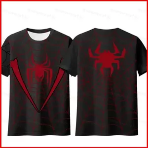 GC1 Người Nhện Thương Hiệu Ngày Mới Unisex Xu Hướng Thời Trang Mùa Hè Áo Thun Anime Tay Ngắn Top GC1