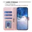 Ốp Lưng Cho Xiaomi 17T Pro Lucky Flower Series Khe Cắm Thẻ Da Chống Rơi Vỏ Điện Thoại