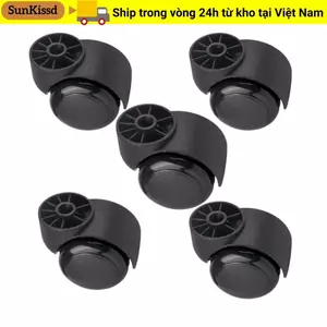 SUNKISSD 5 Bánh Xe, Bánh Xe Không Thân Hạng Nặng, Phụ Kiện Nội Thất 2 Inch Bánh Xe Thay Thế