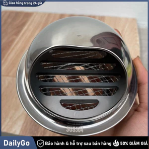 Chụp thông hơi Inox 304 110mm bóng mài đặc biệt dày - Độ bền cao - Giao ngay