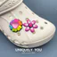 charm gắn dép crocs chamr gắn dép cross dép crocs nữ đế thấp Phong Cách Mới Crocs Giày Hoa Lỗ Chính Hãng Giày Hoa Hoạt Hình Dễ Thương Trang Trí Thẻ Luo Chi Zhibixing Khóa Giày Phụ Kiện