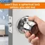 <cosyh>Stainless Steel Ball Door Lock for Bathroom Toilet Wooden Door Modern Simple
