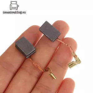 Nhíp 10 Cái 6 * 9 * 13.5mm Động Cơ Carbon Bàn Chải 459 Điện Pi Đánh Bóng Phụ Kiện Máy Dụng Cụ Điện Bàn Chải Carbon VN