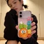 cà rốt iPhone 1716P15p trường hợp điện thoại xuyên thấu 13/12 dễ thương 11 ý tưởt