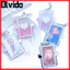 Hộp đựng thẻ OLVIDO, Đôi cánh thiên thần đầy màu sắc Giá đỡ Photocard 3 Inch của Kpop, Dễ thương với Móc khóa Màn hình Túi đựng thẻ Acrylic Mặt dây chuyền