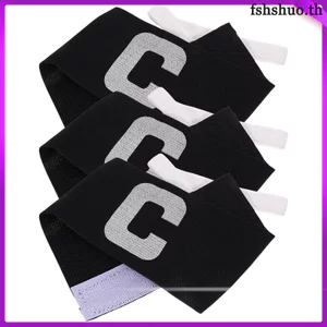 3 Chiếc Đàn Hồi Thực Hành Cánh Tay Ban Nhạc Đội Trưởng Bóng Đá Dây Đeo Tay Bóng Đá Người Lớn Trẻ Em Đội Trưởng Băng Tay Dây Đeo