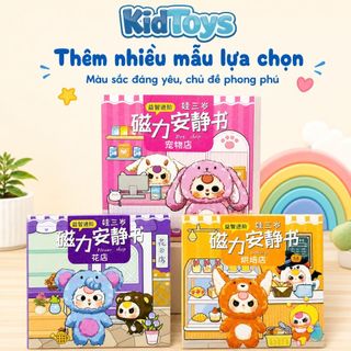 Sách Nam Châm Thay Trang Phục Sanrio 18cm Kidtoys - Kuromi, Cinnamoroll, Melody, Hello Kitty Cho Bé