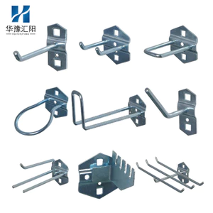 Giá đỡ hiển thị Móc kim loại Phụ kiện tuốc nơ vít Lỗ vuông Móc lưu trữ Dụng cụ sắp xếp Móc VVG4