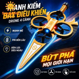 Từ Xa Bay Thanh Kiếm Đồ Chơi RC Đóng Thế Lật Bền Chống Va Đập Trẻ Em Quà Tặng Ngoài Trời Hover Spin