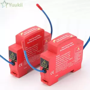 Bình chữa cháy tự động YUUKII, Thiết bị chống cháy thiết kế hai dòng chống ô nhiễm, Thiết bị chữa cháy DIN Rail gia dụng