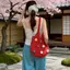 BeautifulHomeA Mùa Hè Mới Rỗng Ra Dệt Kim Đơn Đeo Vai Nữ Hoa Sang Trọng Dung Tích Lớn Túi Tote Thường Ngày Nách Túi VN