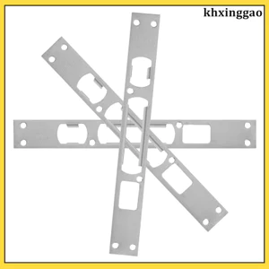Khóa Cửa Có Thể Điều Chỉnh Tấm Tấn Công Deadbolt Backplate 3 Chiếc khxinggao