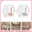YOI 10 chiếc Móc treo tường họa tiết lục giác Giải pháp gắn vô hình tiện lợi để sắp xếp phụ kiện phòng tắm