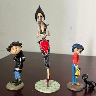 Neca Coraline Hình Charlie Jones‌ Hình ông JEANS‌ Cha Ma‌ Anime Coraline & the Secret Door Búp bê Gian lận Đồ chơi Mô hình Quà tặng