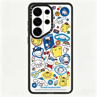 Tai Nghe Từ Tính Chó Vàng Acrylic Cứng Phone Case For Samsung Galaxy S26 25 24 23 22 UItra S26 25 24 Plus Vỏ Bảo Vệ Chống Sốc