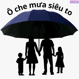 Ô Che Mưa Siêu To Chống Nắng Siêu To - Cả Nhà Cùng Che