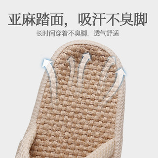 Phong Cách Nhật Bản Vải Lanh Dép Nữ Mùa Hè Vải Lanh Cotton Văn Phòng Hộ Gia Đình Trong Nhà Tắt Tiếng Nam Sàn Nhà Đế Dày Chống Trơn Trượt