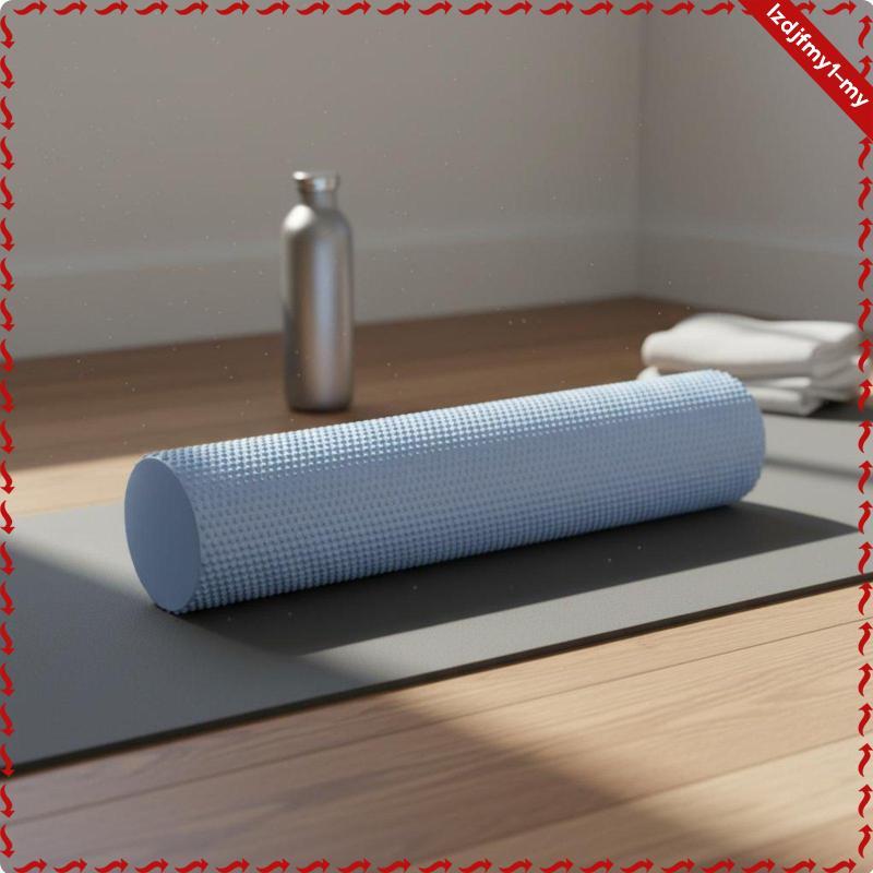 Leipupa Eva Foam Roller Con lăn tập thể dục hỗ trợ lớn Pilates Cột Yoga Con lăn Massage lưng để tập thể dục Phục hồi tại nhà