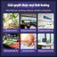 Máy đuổi chuột gián muỗi bằng sóng siêu âm đa tần, cắm điện không hóa chất, dùng cho nhà bếp phòng ngủ kho