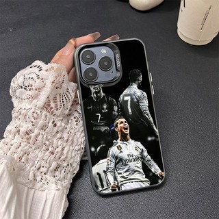 Ốp lưng Ronaldo, chất liệu bền đẹp chống trầy tốt cho điện thoại Bảo Vệ Camera Cấp iPhone 17/16/15/14/13/12/11/X/XS Ma