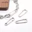 AqToCna 5 Chiếc Thép Không Gỉ Kẹp Giấy Hình Mặt Dây Chuyền Trang Sức Làm Đồ Dùng DIY Nelace Vòng Tay Kết Nối Phụ Kiện AqToCna