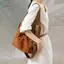 BeautifulHomeA Chamois Da Buet Túi Đeo Ngang Đơn Túi Đeo Vai Nữ Túi Tote Túi Messenger Dung Tích Lớn Túi Mua Sắm VN