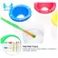 16 Chiếc Bút Rửa Cốc Sơn Trong Suốt Bút Sơn Bàn Chải Tranh Cốc Trong Suốt Bút Sơn Nghệ Thuật Lớp Tranh Sạch Cốc