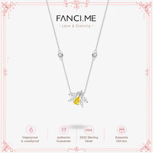 Vòng cổ bạc "Dancing Bee" FANCIME
