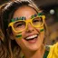 2026 World Cup Brazil Mặt Trận Đảng Ngộ nghĩnh Đạo Cụ Trang Trí Xem Bóng Lễ Kỷ Niệm Trang Trí Ảnh Đồng Hồ 5.29