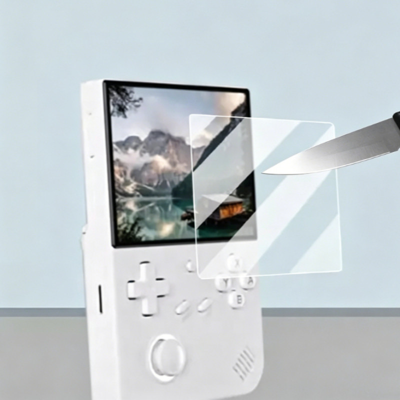 Dành Cho R36H R40 R40XX Pro Max Máy Chơi Game Bảo Vệ Màn Hình Trong Suốt HD Kính Cường Lực Cho R39 Max R36H R40 R40xx Promax Chống Trầy Xước Mặt Trước Phim