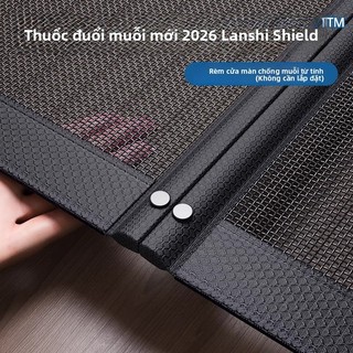 2026 Phong Cách Mới Cao Cấp Chống Muỗi Rèm Cửa Sợi Thủy Tinh Lưới Toàn Dải Từ Tính Mạnh Màn Hình Tự
