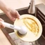 Bàn chải làm sạch nhà bếp phân phối chất lỏng có thể đổ lại mới Máy chà sàn bát đĩa xoay 360 độ có nút bấm