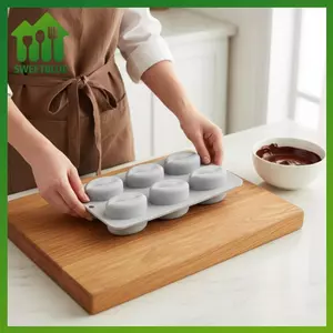 SWEET Khuôn Nướng Bánh Silicon Linh Hoạt Cho Bánh Đá Kẹo Trang Trí Bánh Quy Nonsti Có Thể Tái Sử Dụng Phụ Kiện Nhà Bếp n