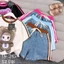 set áo phông quần đùi jean bé gái 20-40kg, bô hè bé gái quần đùi bò, set bò bé gái berie hàn quốc
