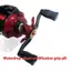 AN.MART 1 Thuốc Kẹp Sửa Đổi Chất Lượng Cao Máy Câu Tay Cầm Núm Chất Liệu Cao Su Núm PC Câu Cá DIY Phụ Kiện VN