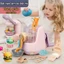 Máy làm mì đất nặn Máy làm kem đất nặn – Đồ chơi DIY đất nặn rèn luyện khả năng sáng tạo cho bé