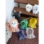 Siêu Dễ Thương Áo Mưa Nhỏ Búp Bê Cotton Trong Suốt Labububu Áo Mưa Tự Mài Gấu Capybara Búp Bê Trang Trí Dress-Up 6.2