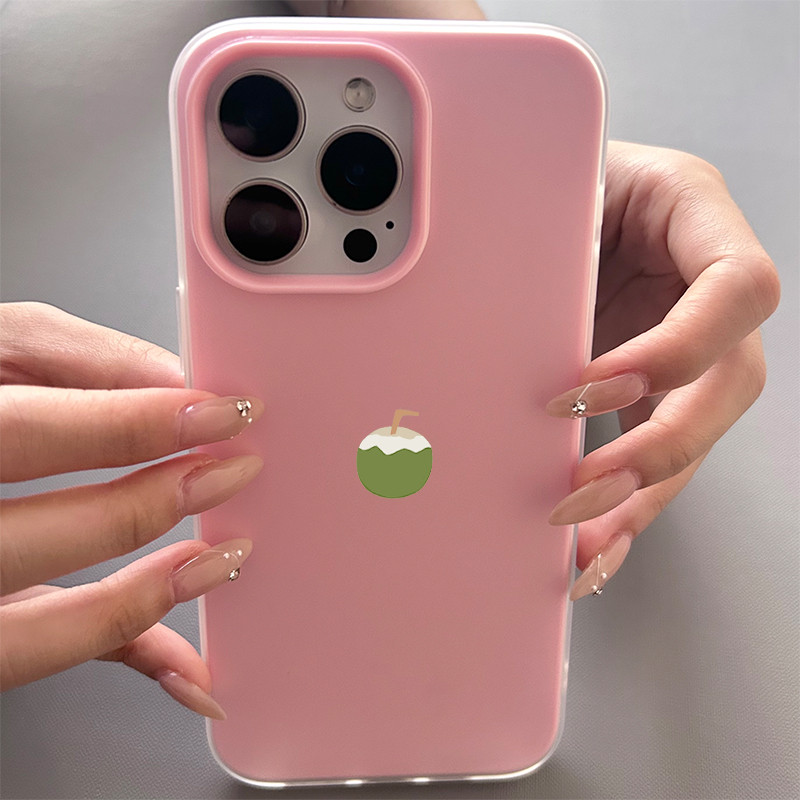 Ốp lưng điện thoại họa tiết tem dán đa ngôn ngữ cho iPhone 17/16 Pro Max và 15/14/13/12/11