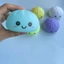 Bóng giảm áp suất phát sáng CQCJ, Bánh mì tươi trông thực tế rỗng Baozi, Quà tặng Đèn LED silicon mềm