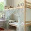 YHMBY1314 Phong Cách Mới Siêu Mịn Cũ Lắp Đặt Ký Túc Xá Sinh Viên Không Có Lưới Chống Muỗi Phong Cách Công Chúa Tích Hợp Chống Bụi Top Giường Đơn Với