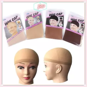 JRP Mũ tóc giả chất lượng cao lót lưới bla nữ tóc thật ren tóc giả trán JRP