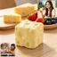 Quả bóng căng thẳng lập phương phô mai GAVESTO, Đồ chơi kẹp phô mai chống vỡ họa tiết mực, Nhào có thể định hình Phô mai ép Fidget Đồ chơi trẻ em Người lớn