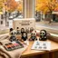 Bộ đồ thủ công đính cườm 3D Bộ đồ chơi Halloween có hướng dẫn Bộ xương 3D Đính cườm Nghệ thuật thêu cho bữa tiệc tại nhà Lớp học jiwvn