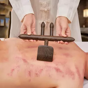 ECK Cloud Craftsman Shengyang Xẻng Mở Ba Dụng Cụ Cạo Massage Guasha Cán Sti Cầm Tay Đặc Biệt Wenge Gỗ Dụng Cụ Massage HOT